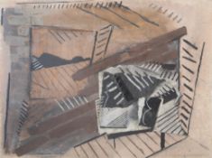 λ Anthony Whishaw (British b. 1930) , Interior landscape 1982-3
