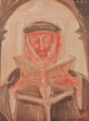 Ragheb Ayad (Egyptian 1892-1982), The reading