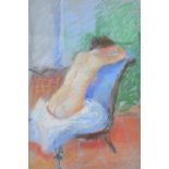 λ Rose Hilton (British b.1931), Seated nude