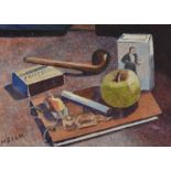 Henry Silk (British 1883-1947), Pipe and matches