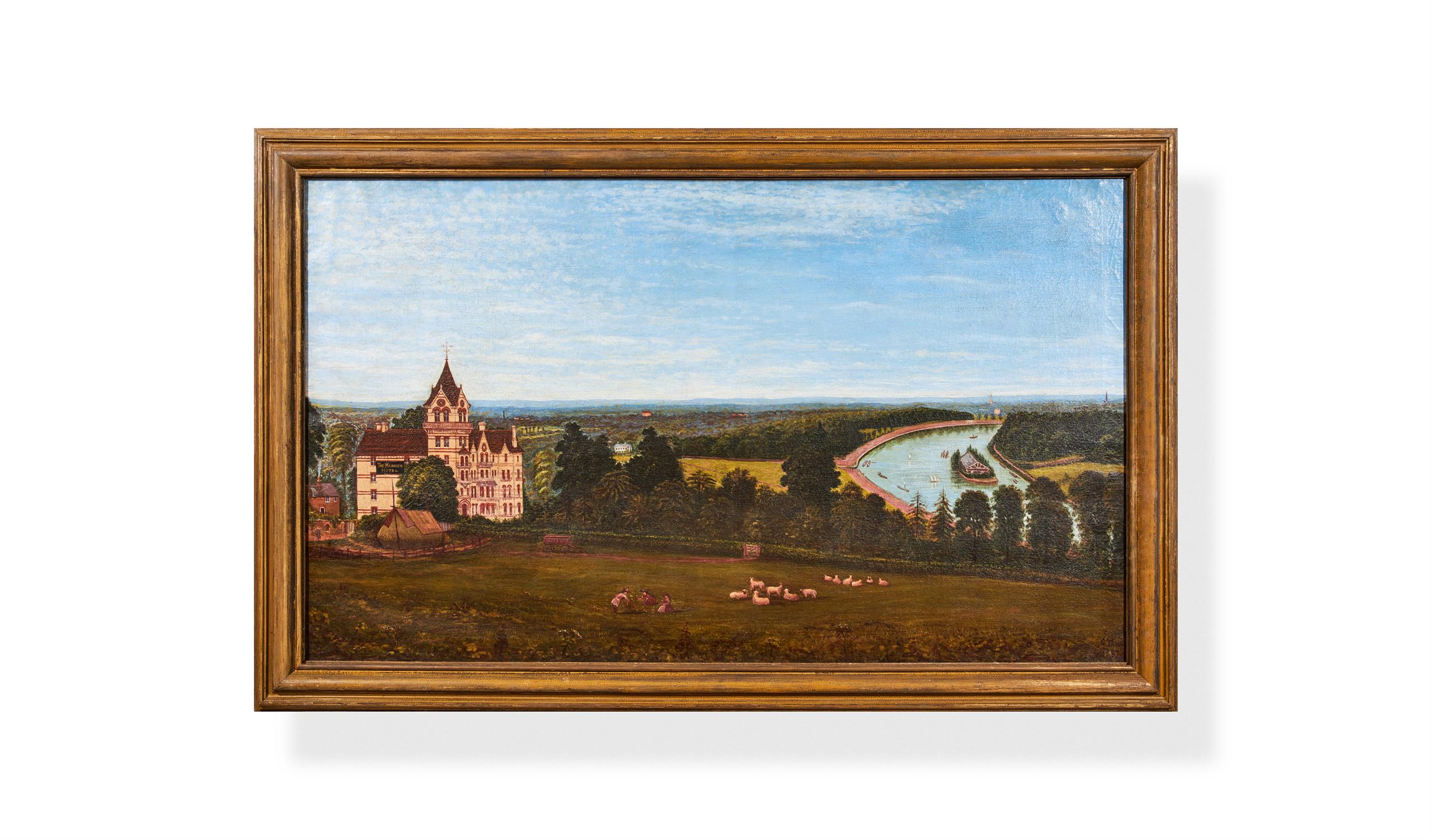 G*** Thorpe (British, 19th century), A view of Richmond looking towards Twickenham