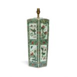 A Chinese Famille Verte vase