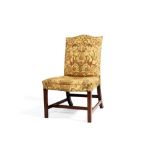 A George III mahogany side chair