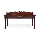 An Anglo-Indian exotic hardwood serving table