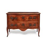 A French fruitwood commode