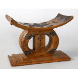 An African Ashanti (Asanti) stool