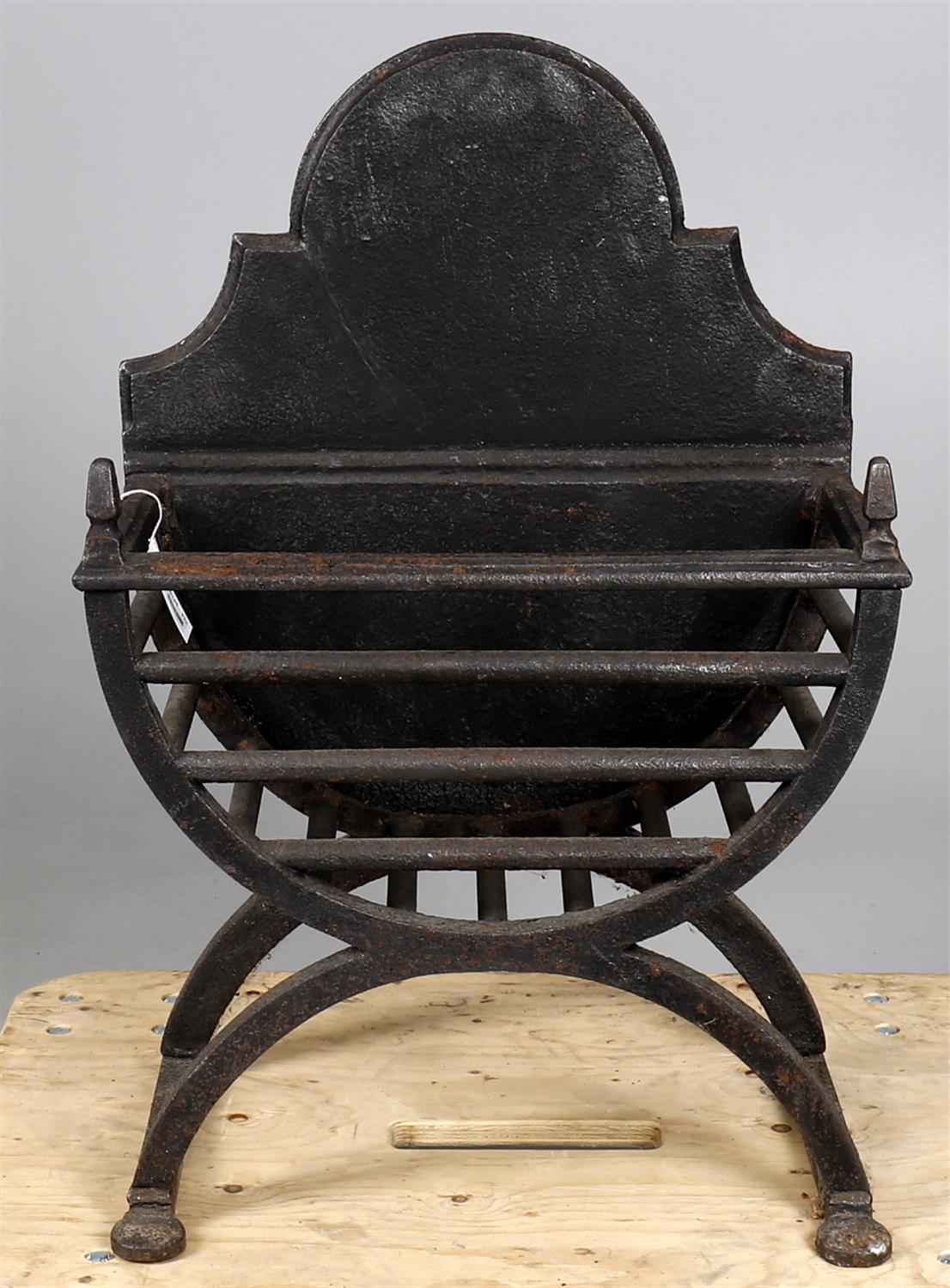 A 19th century small firegrate