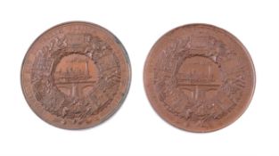 Germany, Berlin, Industrial Exhibition 1844, bronze medals