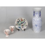 Modern decorative porcelain and pottery