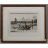 Pictures to include "Fishing in a punt" after Henry Alken