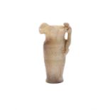 A rare archaistic jade vase