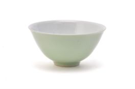 A Chinese celadon glazed bowl