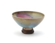 A Jun-glazed bowl