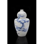 Kato Tomotaro (1851-1916): A Seto Porcelain Vase