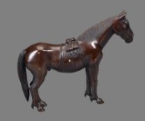 A Bronze Model of a Horse