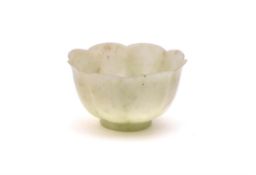 A Chinese Mughal style jade bowl