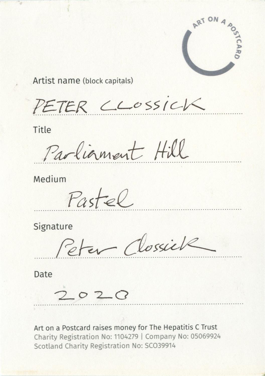 Peter Clossick, Parliament Hill, 2020 - Image 2 of 3