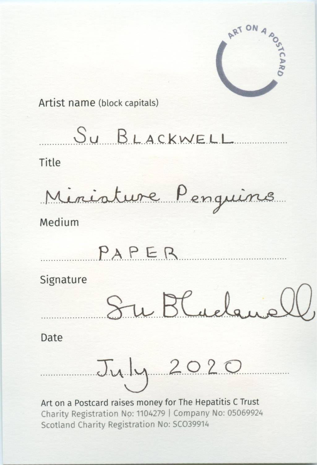 Su Blackewell, Miniature Penguins, 2020 - Image 2 of 3
