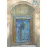 Janet Archer, Decorated Door in Yemen (1992), 2020
