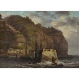 Attributed to Thomas Luny (British 1759-1837) , Clovelly