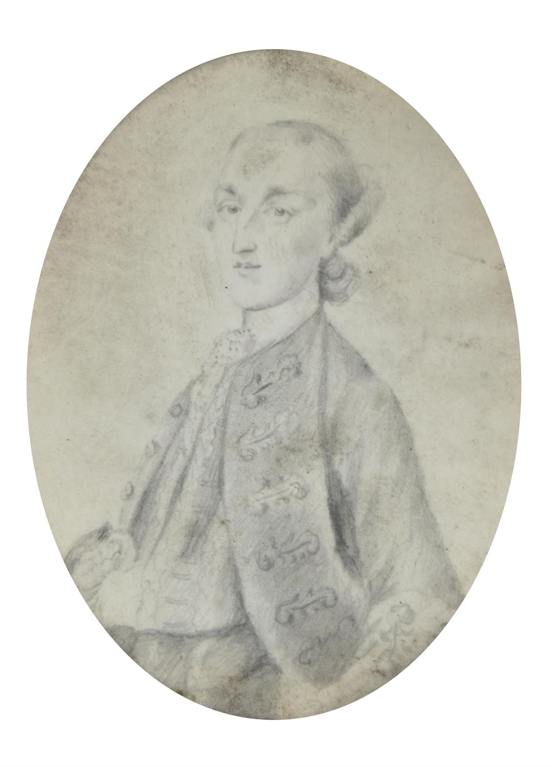 English School (early 19th century), Portrait of a gentleman - Image 6 of 8