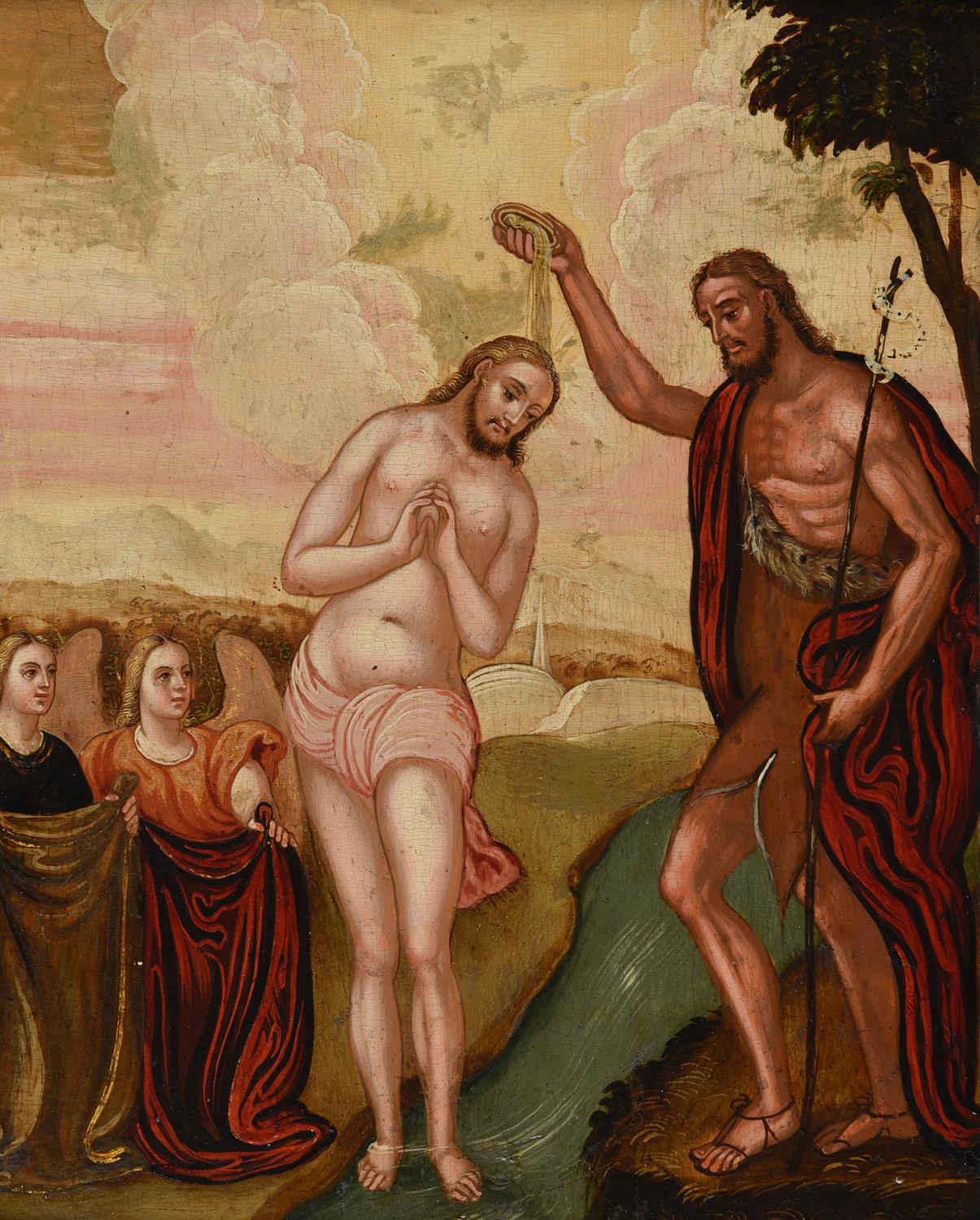 Veneto-Cretan School (17th century), The Baptism of Christ