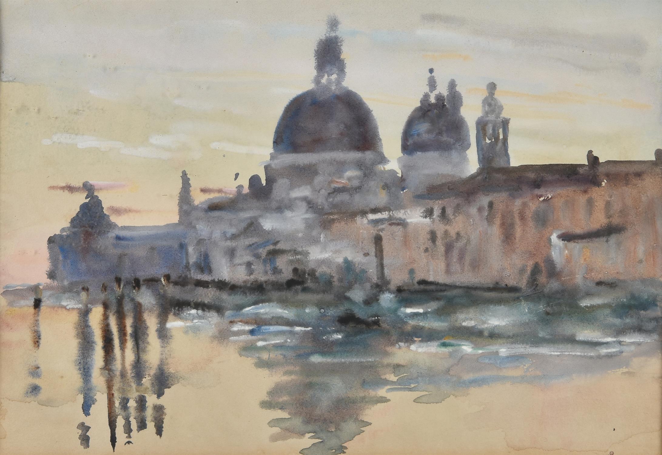 Hercules Brabazon Brabazon (British 1821–1906), A view of Santa Maria della Salute