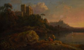 Attributed to John Laporte (British 1761-1839), Bothwell Castle