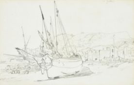 Attributed to William Roxby Beverley (British 1811-1889), Hastings Beach