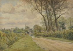 William Fraser Garden (British 1856-1921), Hemingford Grey, Huntingdonshire