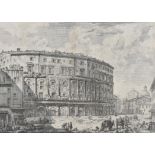 Giovanni Battista Piranesi (Italian 1720-1778) , Teatro Di Marcello from: Vedute di Roma