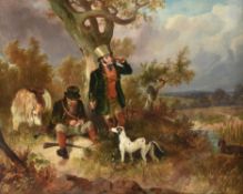 Samuel John Egbert Jones (British 1797-1861)Gamekeepers Refreshing; Gamekeepers Returning