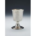 A Charles II to William & Mary silver communion cup attributed to Thomas Cooper