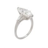 A single stone diamond ring