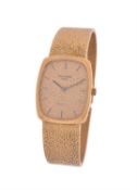 Patek Philippe, Ellipse, ref. 3567 1, a gold coloured bracelet watch