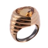 A citrine dress ring by Repossi