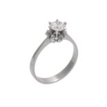 A single stone diamond ring