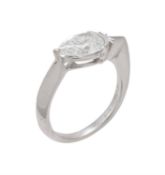 A single stone diamond ring