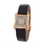 Vacheron Constantin retailed by Cartier, Toledo, ref. 4963, a gold coloured wrist watch