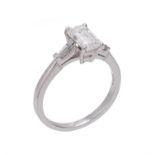 A single stone diamond ring