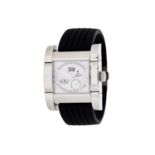 † De Grisogono, Instrumento Novantatre, a stainless steel wrist watch