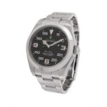 Rolex, Oyster Perpetual Air-King, ref. 116900, an unworn stainless steel bracelet watch