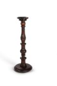 A William & Mary walnut torchere stand