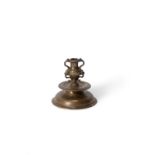 A Venetian bronze alloy candlestick