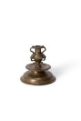 A Venetian bronze alloy candlestick