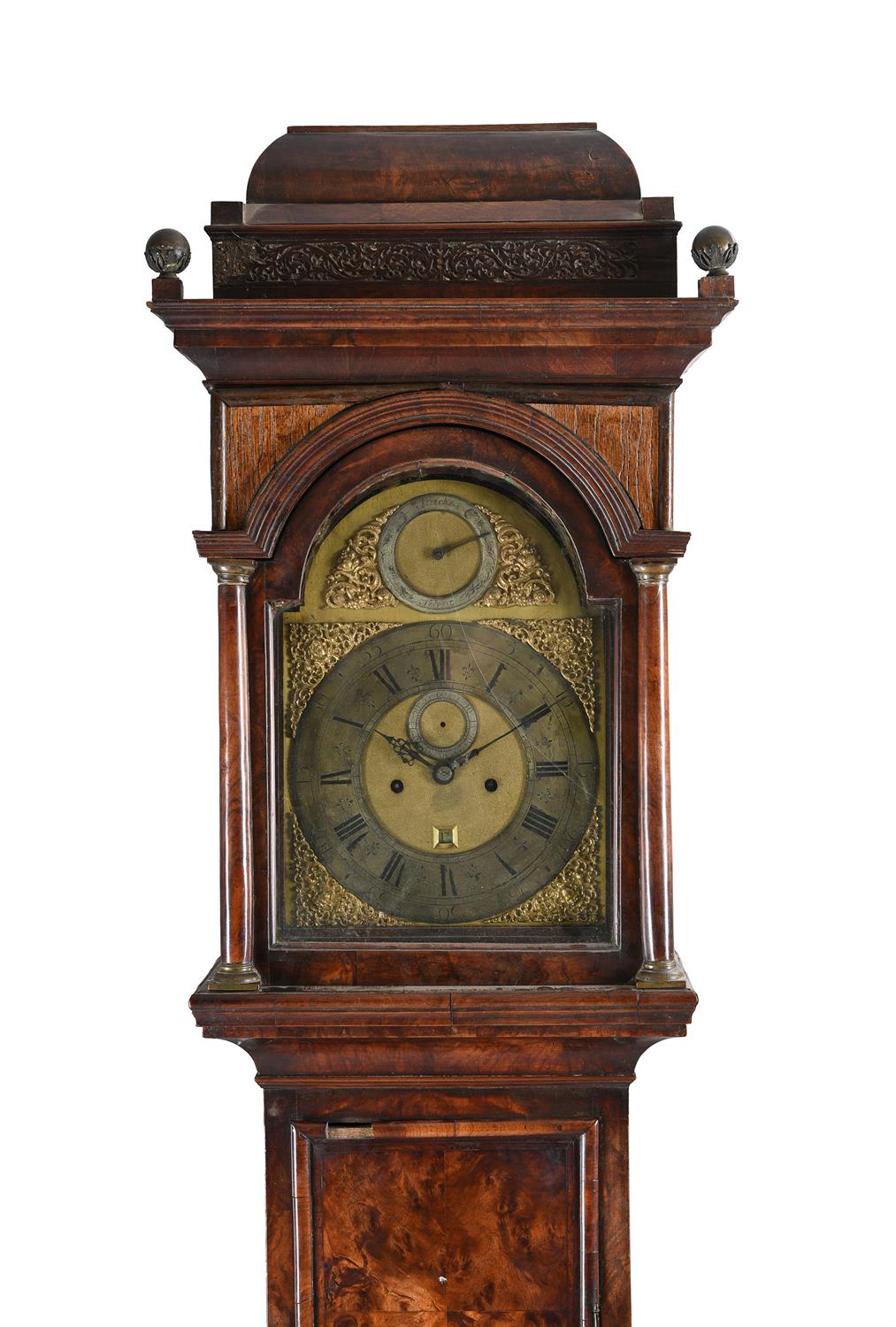 A George I walnut eight-day longcase clock - Image 2 of 2