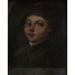 Follower of William Hogarth, Portrait of a boy
