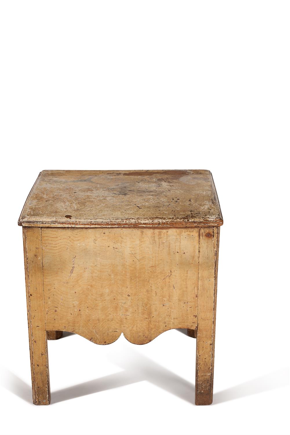 A George III cream painted bedside commode - Image 2 of 3