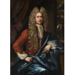 Circle of John Vanderbank the Younger, Portrait of a wigged gentleman