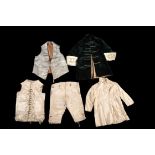 A collection of assorted items of children's costume